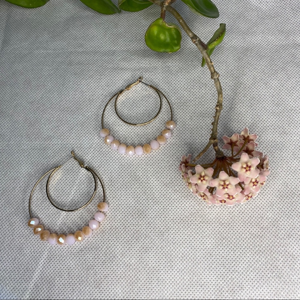 mia Collection by Kim Min Sun Rose Earrings